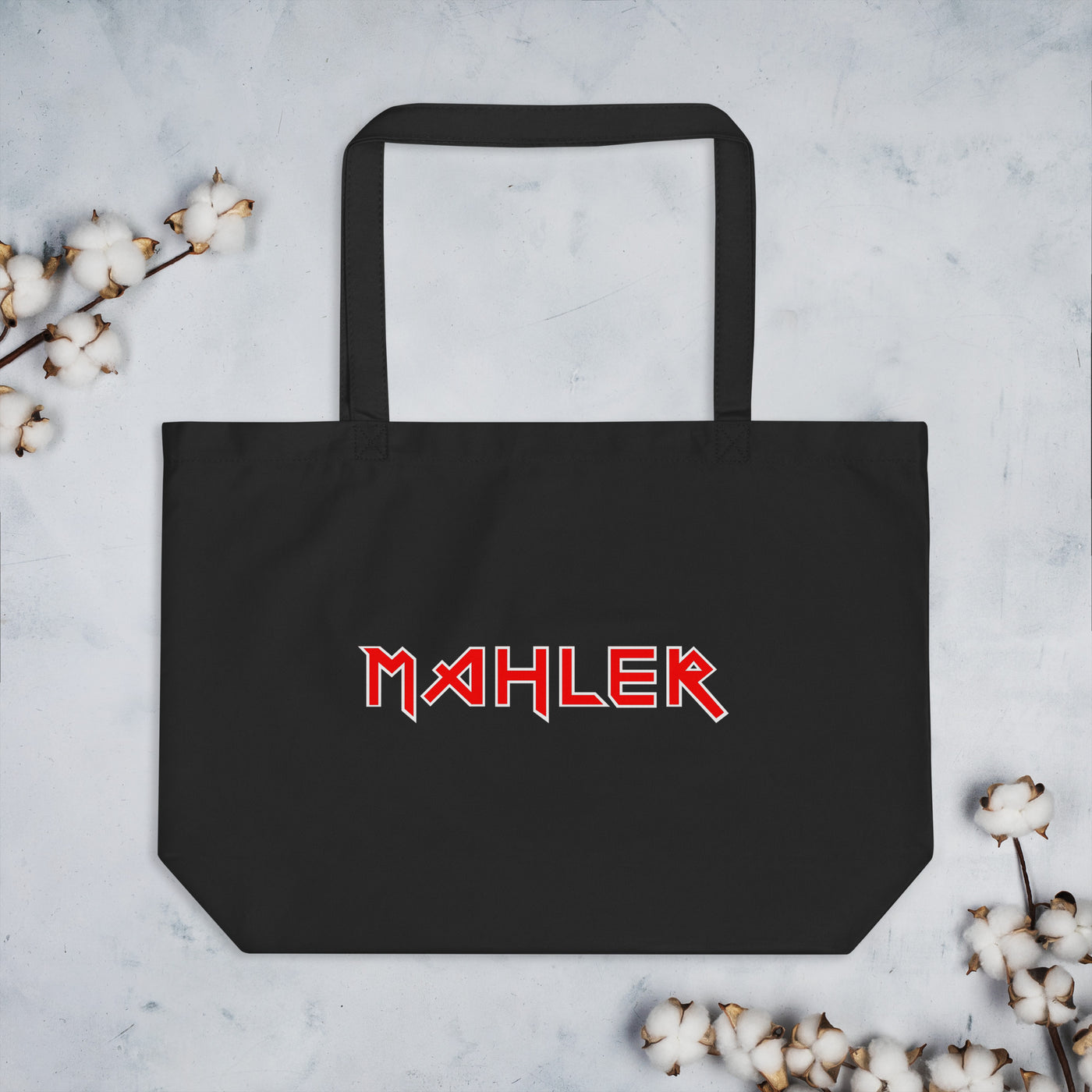 Large Organic Iron Mahler Tote Bag