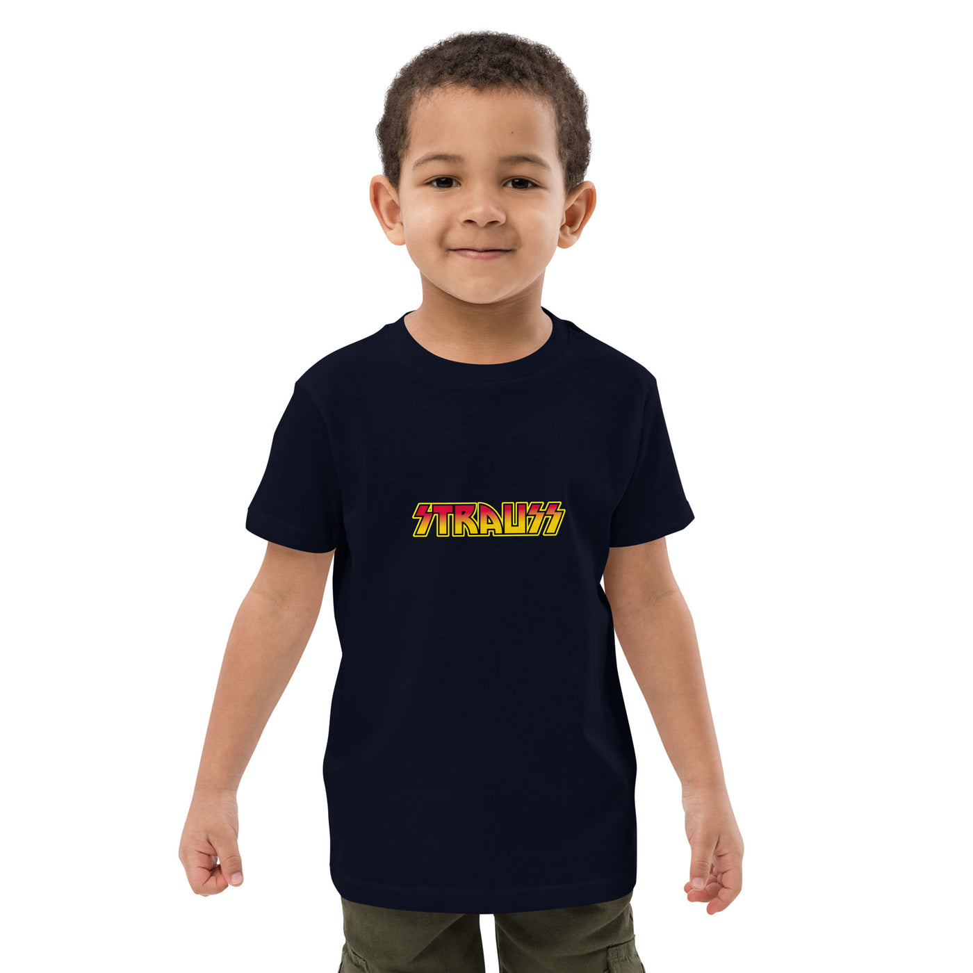 Kids Organic Strauss/Kiss T-shirt