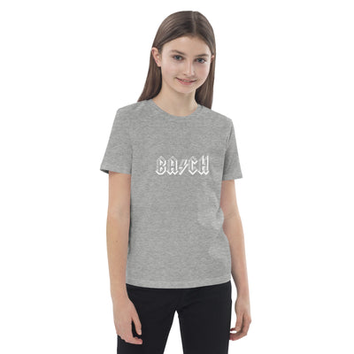 Kids Organic Bach in Black T-shirt