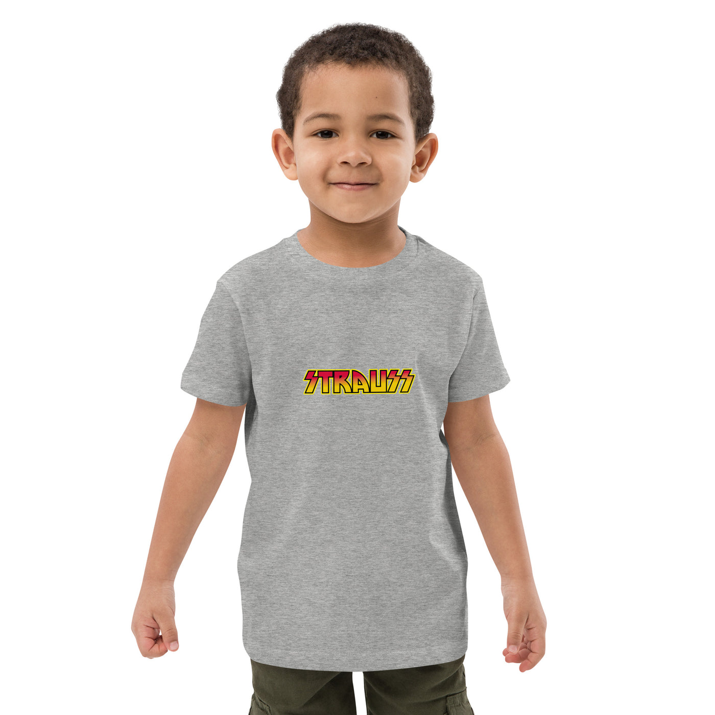 Kids Organic Strauss/Kiss T-shirt