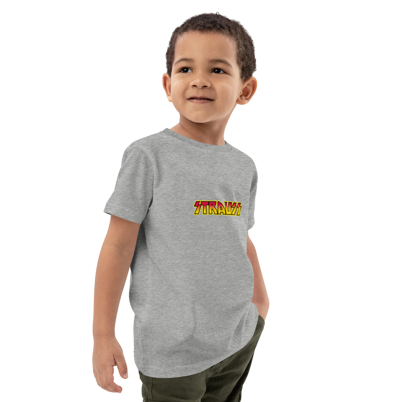 Kids Organic Strauss/Kiss T-shirt