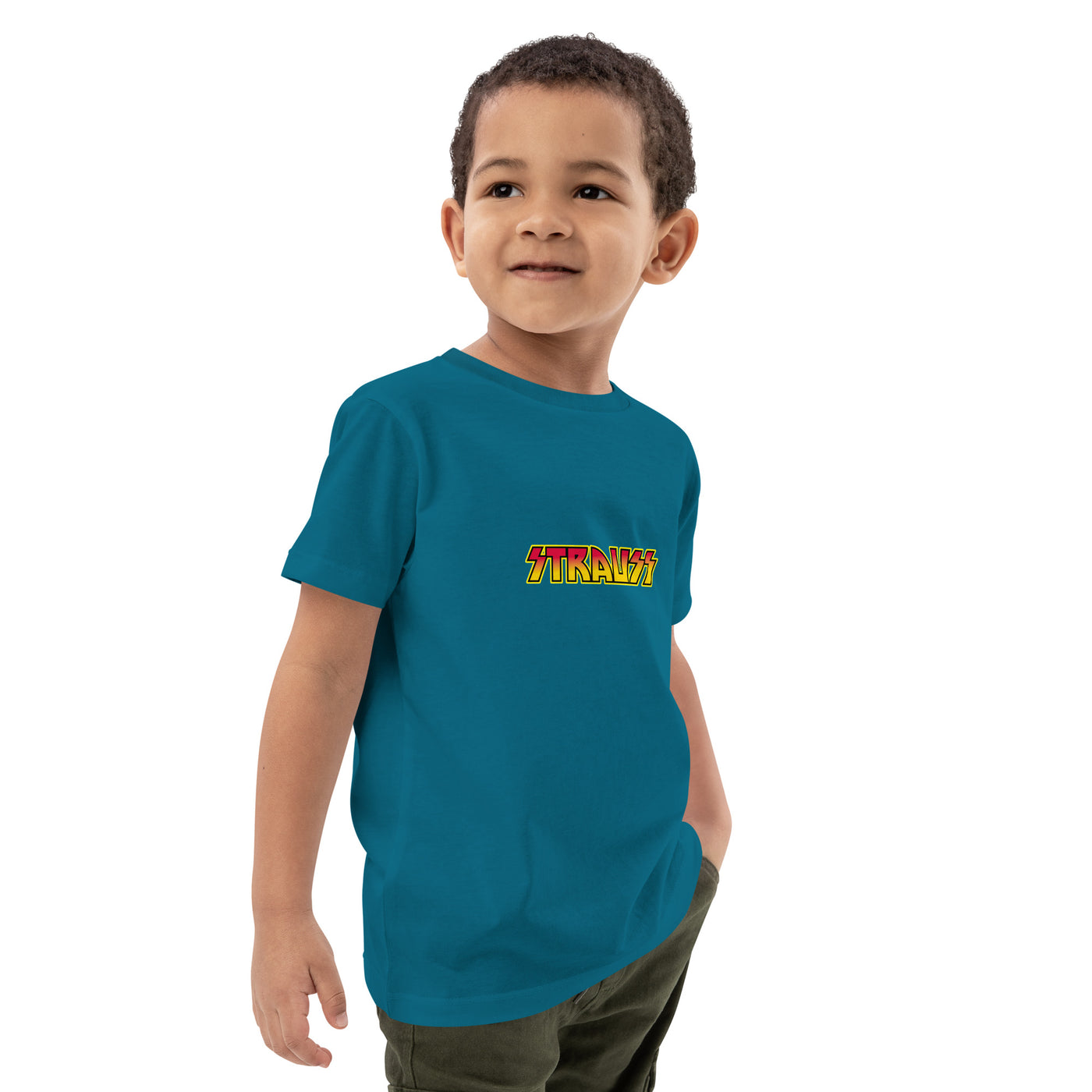 Kids Organic Strauss/Kiss T-shirt