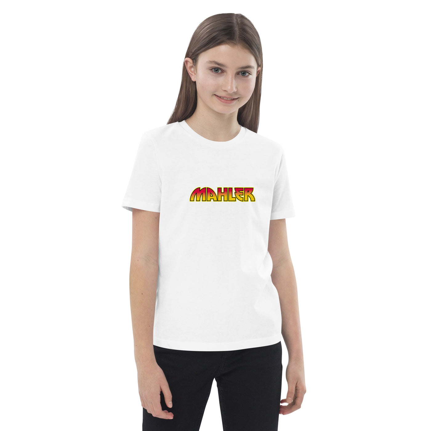 Kids Organic Mahler/Kiss T-shirt