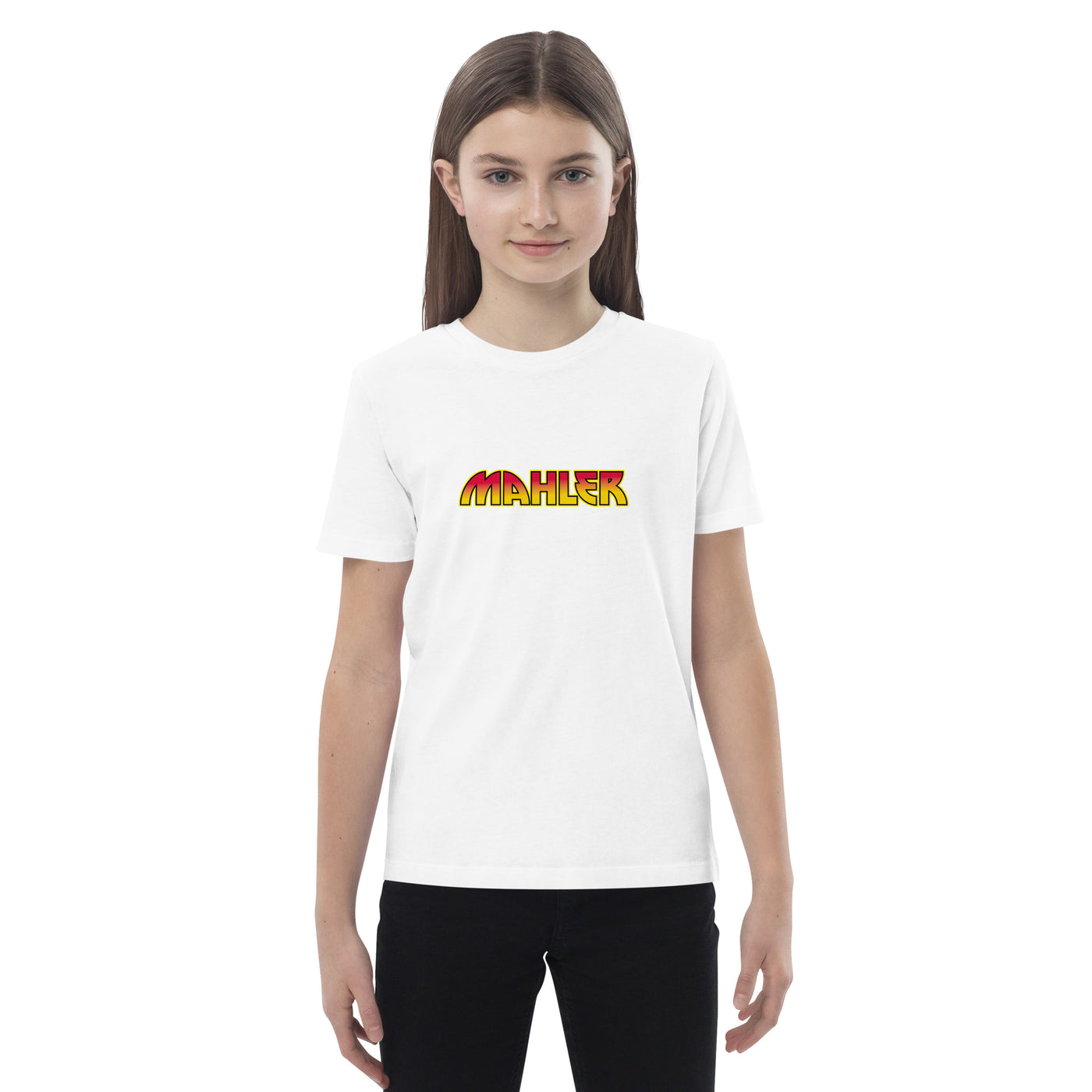 Kids Organic Mahler/Kiss T-shirt