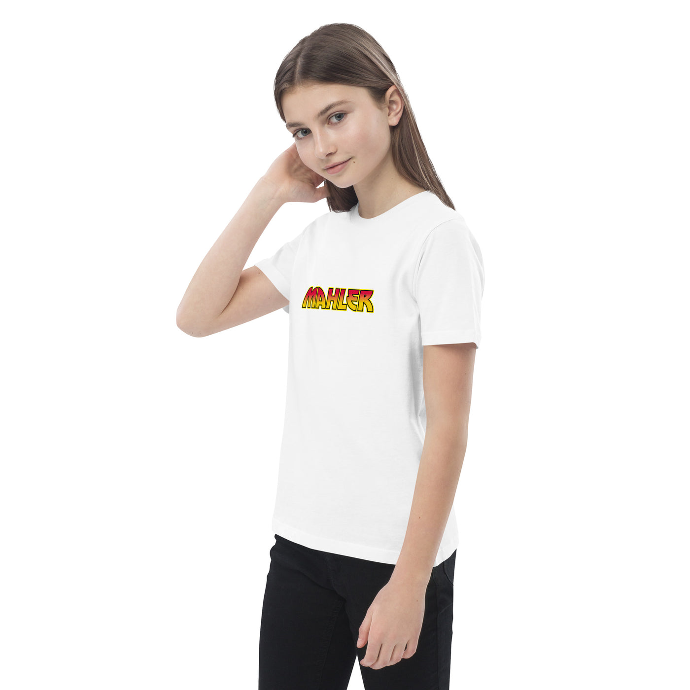 Kids Organic Mahler/Kiss T-shirt