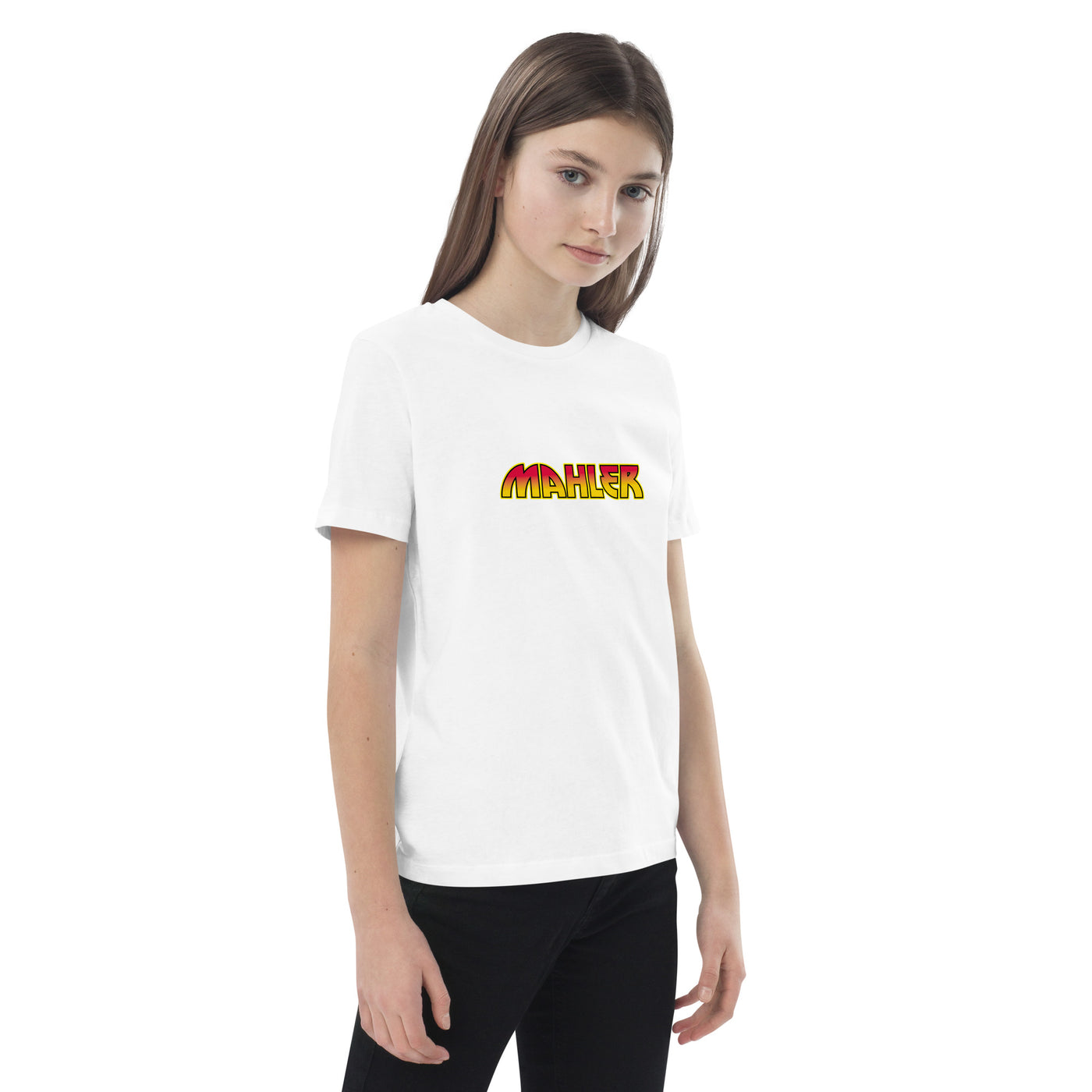 Kids Organic Mahler/Kiss T-shirt