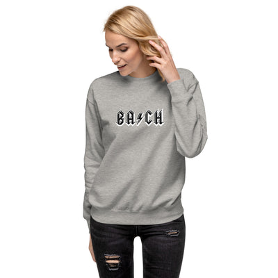 Unisex Bach in Black Sweatshirt