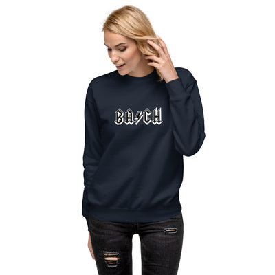 Unisex Bach in Black Sweatshirt