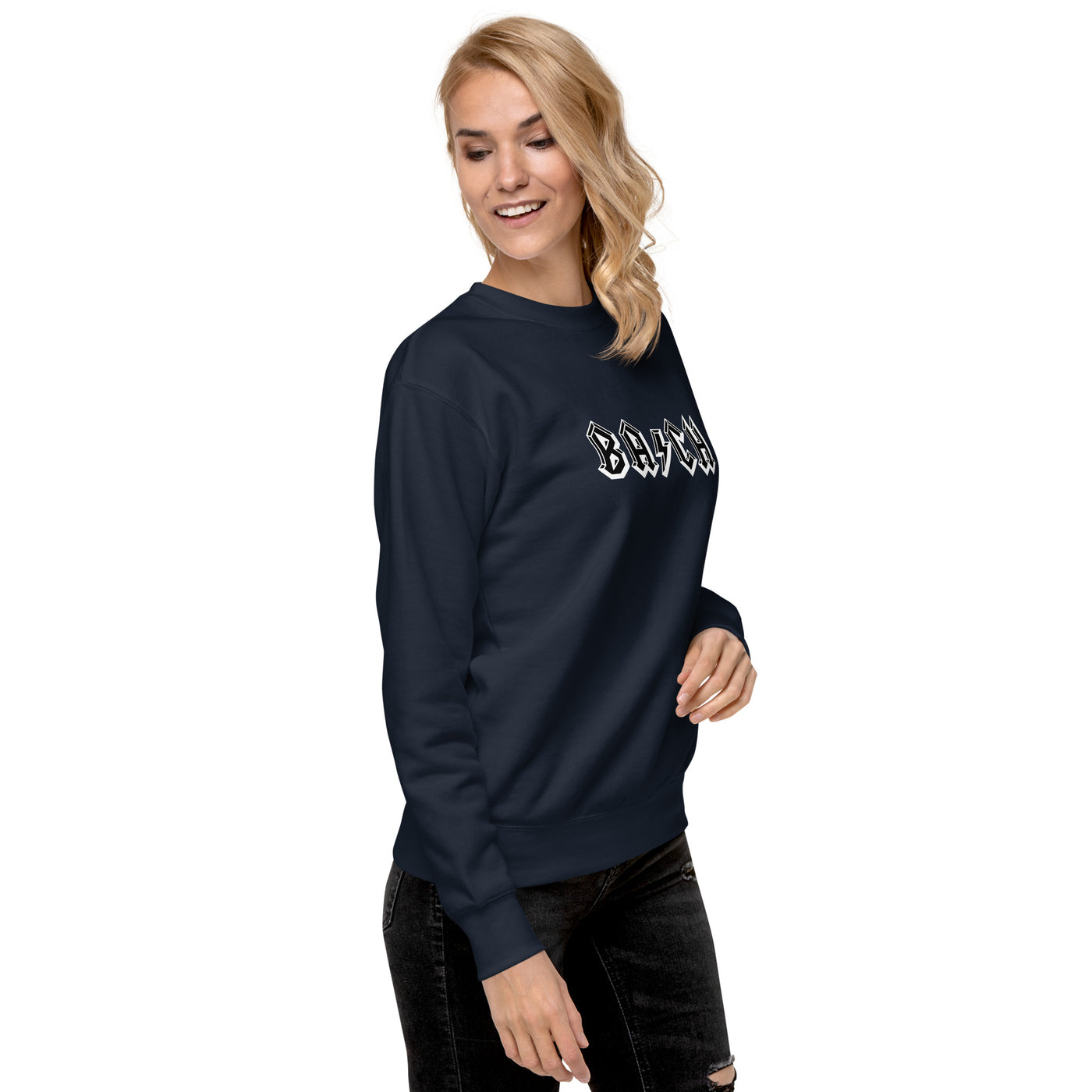 Unisex Bach in Black Sweatshirt