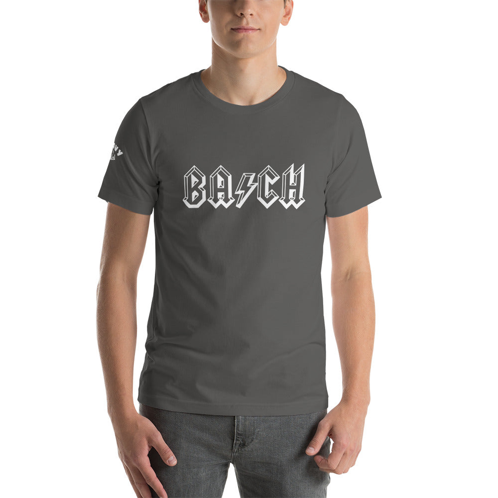 Unisex T-shirt BACH in Black