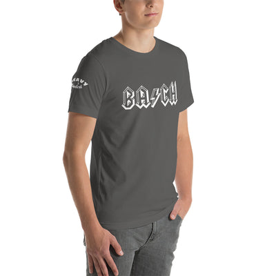 Unisex T-shirt BACH in Black