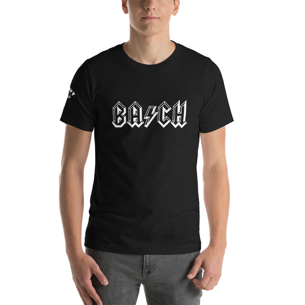 Unisex T-shirt BACH in Black