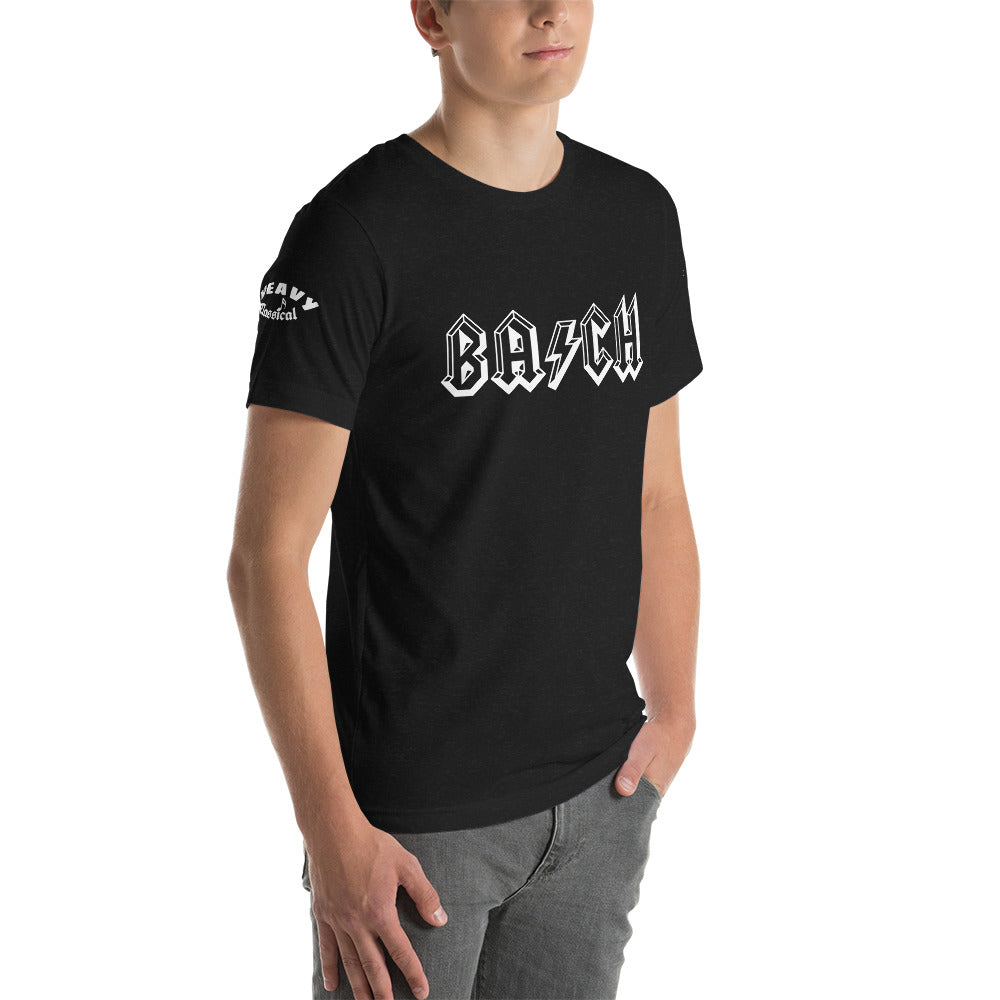 Unisex T-shirt BACH in Black