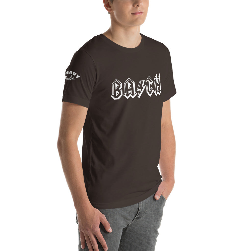 Unisex T-shirt BACH in Black