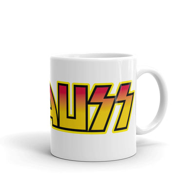 Strauss/Kiss white mug